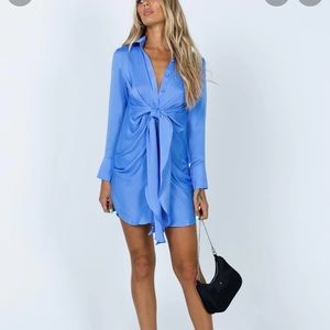 Ciara love mini dress (blue)